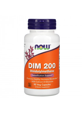 Now Foods, DIM 200, 90 Veg Capsules