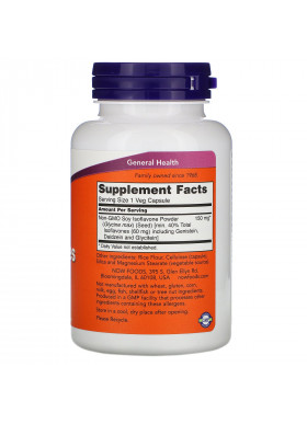 Now Foods, Soy Isoflavones, 120 Veg Capsules