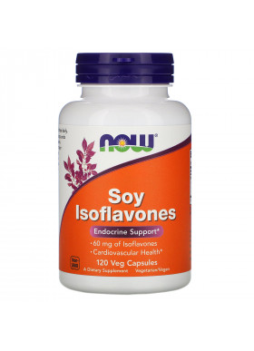 Now Foods, Soy Isoflavones, 120 Veg Capsules