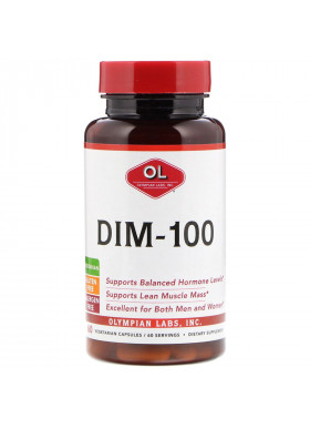 Olympian Labs, DIM-100, 60 Vegetarian Capsules