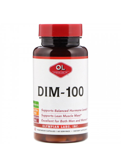 Olympian Labs, DIM-100, 60 Vegetarian Capsules