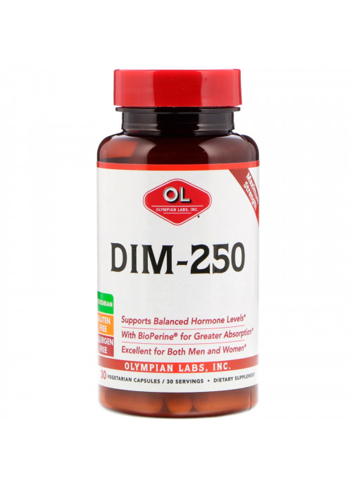Olympian Labs, DIM-250, 30 Vegetarian Capsules