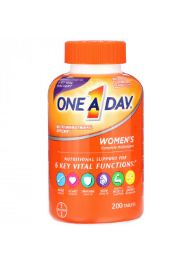 One-A-Day, Women's Complete Multivitamin, 200 Tablets