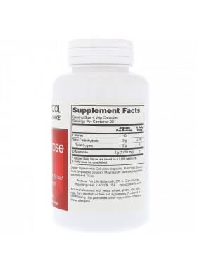 Protocol for Life Balance, D-Mannose, 500 mg , 90 Veg Capsules