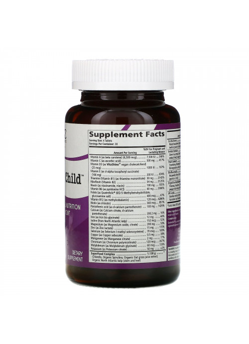 Pure Essence, Mother & Child, 120 Tablets