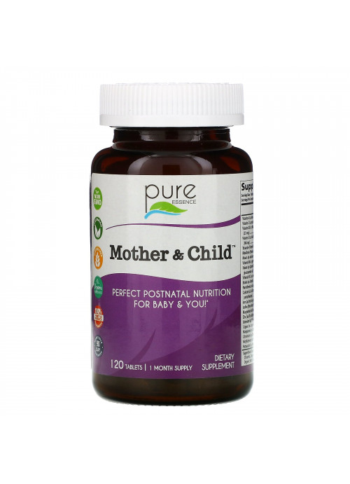 Pure Essence, Mother & Child, 120 Tablets