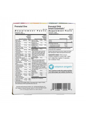Rainbow Light, Prenatal Daily Duo, Prenatal One and Prenatal DHA Smart Essentials, 30 Tablets + 30 Softgels