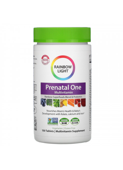 Rainbow Light, Prenatal One Multivitamin, 150 Tablets