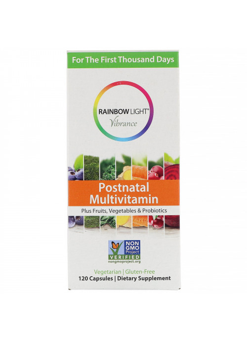 Rainbow Light, Vibrance, Postnatal Multivitamin, 120 Capsules