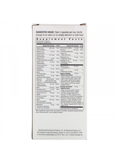Rainbow Light, Vibrance, Preconception Multivitamin, 120 Capsules