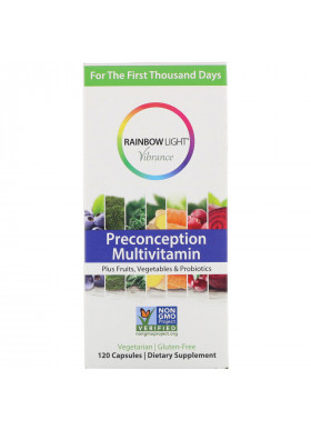 Rainbow Light, Vibrance, Preconception Multivitamin, 120 Capsules