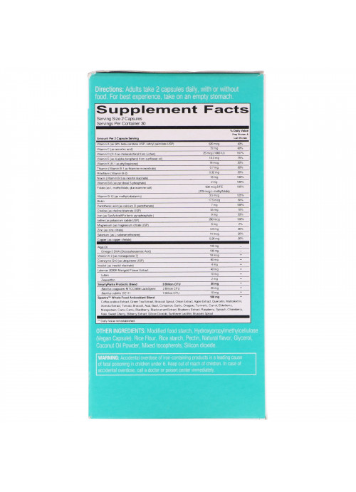 SmartyPants, PhD Capsules, Prenatal Formula, 60 Vegan Capsules