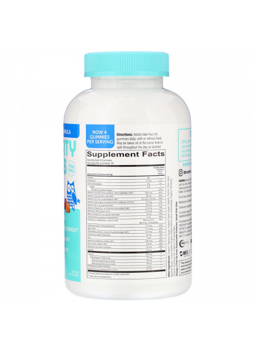 SmartyPants, Prenatal Formula, Lemon, Orange, and Strawberry Banana, 120 Gummies