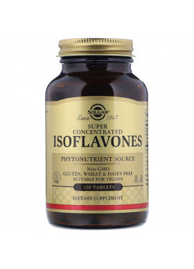 Solgar, Isoflavones, Super Concentrated , 120 Tablets