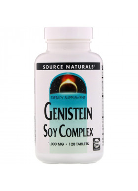 Source Naturals, Genistein Soy Complex, 1,000 mg, 120 Tablets
