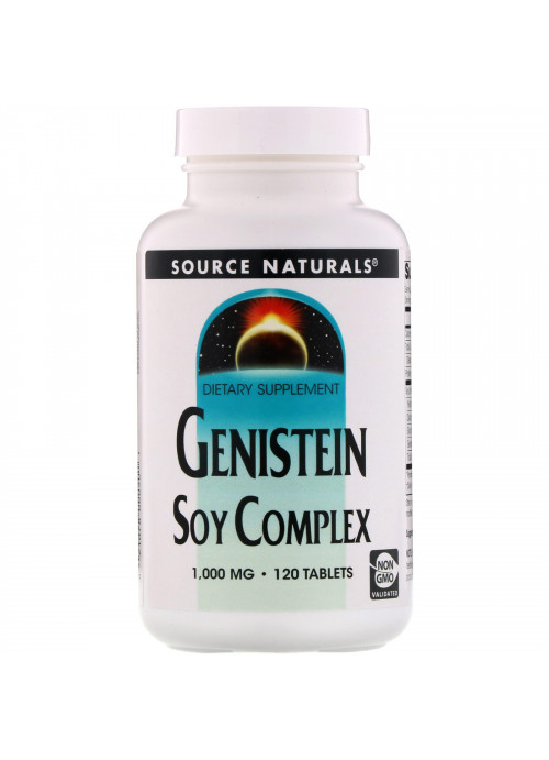 Source Naturals, Genistein Soy Complex, 1,000 mg, 120 Tablets