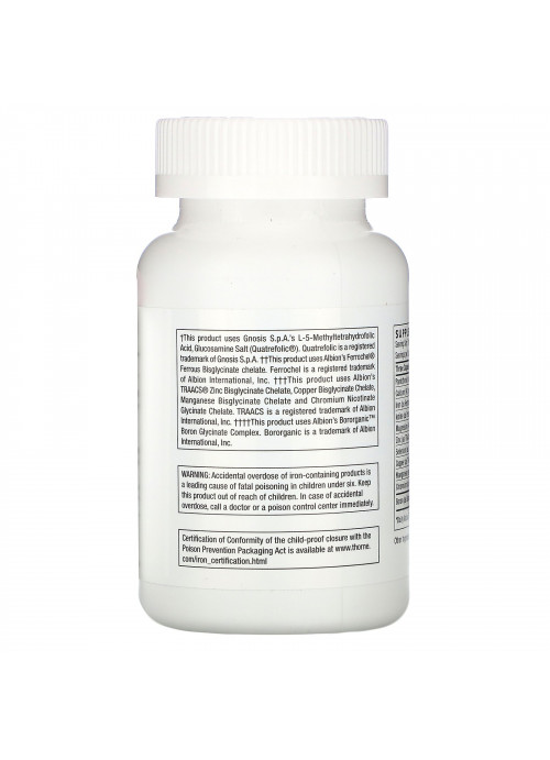 Thorne Research, Basic Prenatal, 90 Capsules