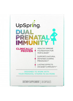 UpSpring, Dual Prenatal Immunity, 30 Capsules