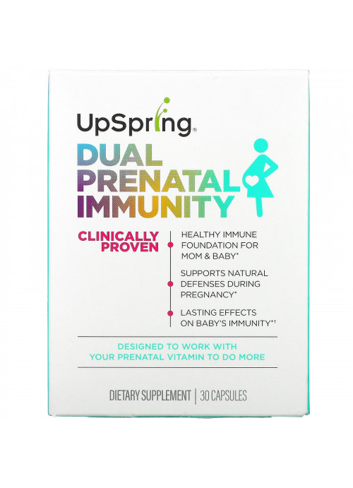 UpSpring, Dual Prenatal Immunity, 30 Capsules