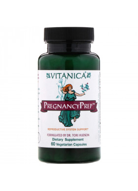 Vitanica, Pregnancy Prep, Reproductive System Support, 60 Vegetarian Capsules