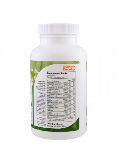 Zahler, Total One Prenatal, Essential Once-Daily Prenatal, 120 Capsules