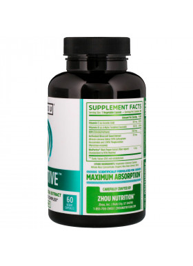 Zhou Nutrition, DIM Active, Hormonal Balance Complex, 60 Veggie Capsules