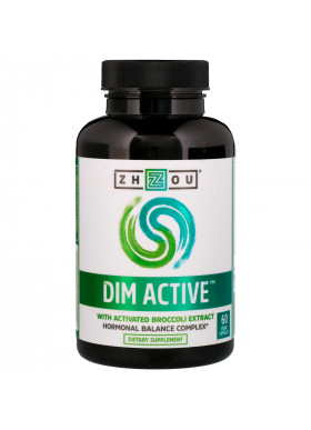 Zhou Nutrition, DIM Active, Hormonal Balance Complex, 60 Veggie Capsules